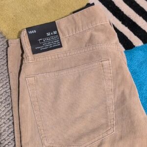 GAP Men's Beige Corduroy Pants